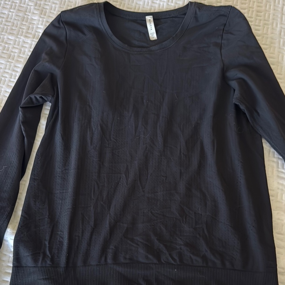 Black Long Sleeve Women's Top